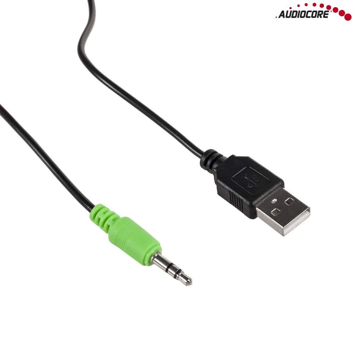 Računalniški zvočniki 6W AC805, USB, črni 5