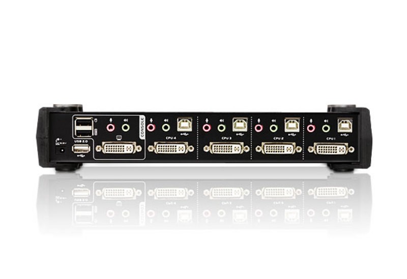ATEN 4-portni USB DVI KVM stikalo CS1764A 3