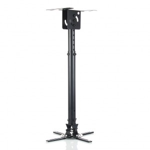 Vzmeteni nosilec za projektor 45-76cm P-107B 15kg črn 2