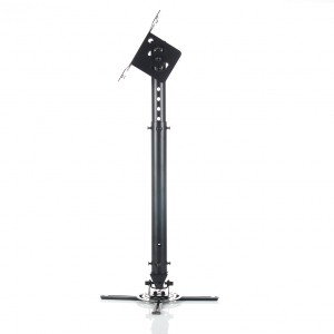 Vzmeteni nosilec za projektor 45-76cm P-107B 15kg črn 4