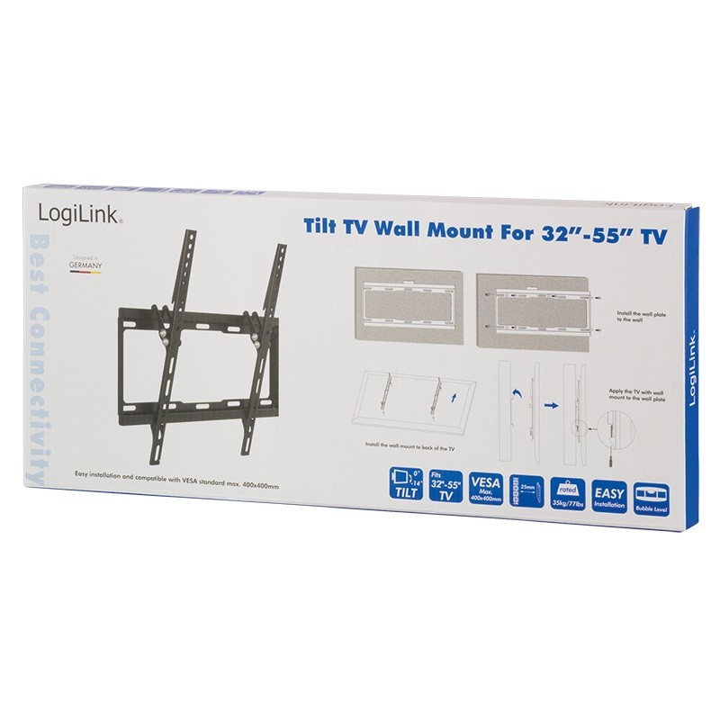 Stenski nosilec za LCD/LED TV, VESA, 32-55", max. 35kg 2