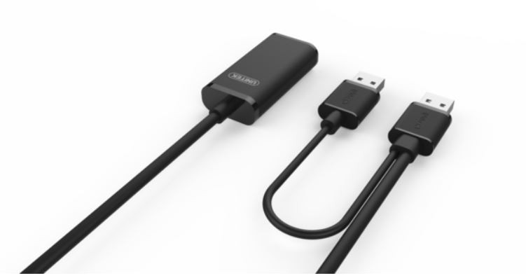 Aktivni USB 2.0 podaljšek, 10m, Y-278 črn