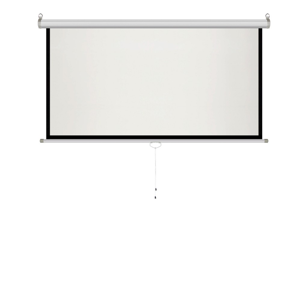 Ročni projekcijski zaslon 1:1, 96" (244x244 cm) 5