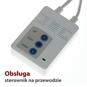 ART Električni projekcijski zaslon 4:3 100" (203x152cm) s pilotom 3