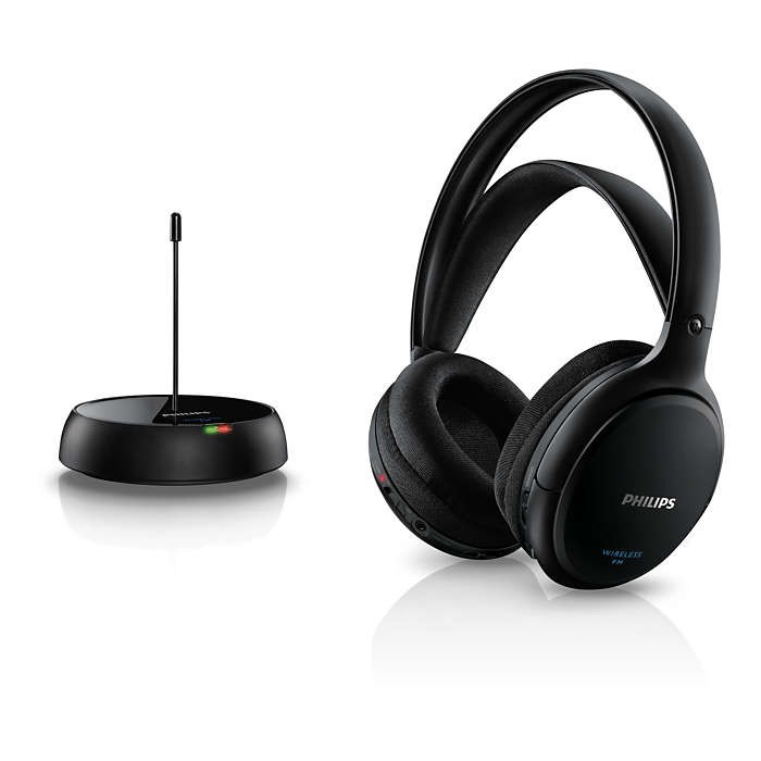 Philips Brezžične slušalke SHC5200, črne