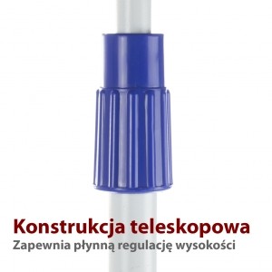 Ročni projekcijski zaslon na stojalu 100", 203x152cm, 4:3 3