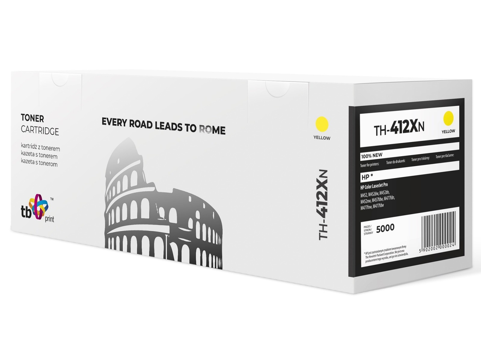 Toner za HP CLJ M452/477 YE (TH-412XN)