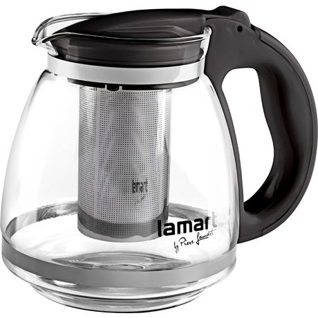 Lamart Vrč z infuzorjem LT7027, 1.5L, črn