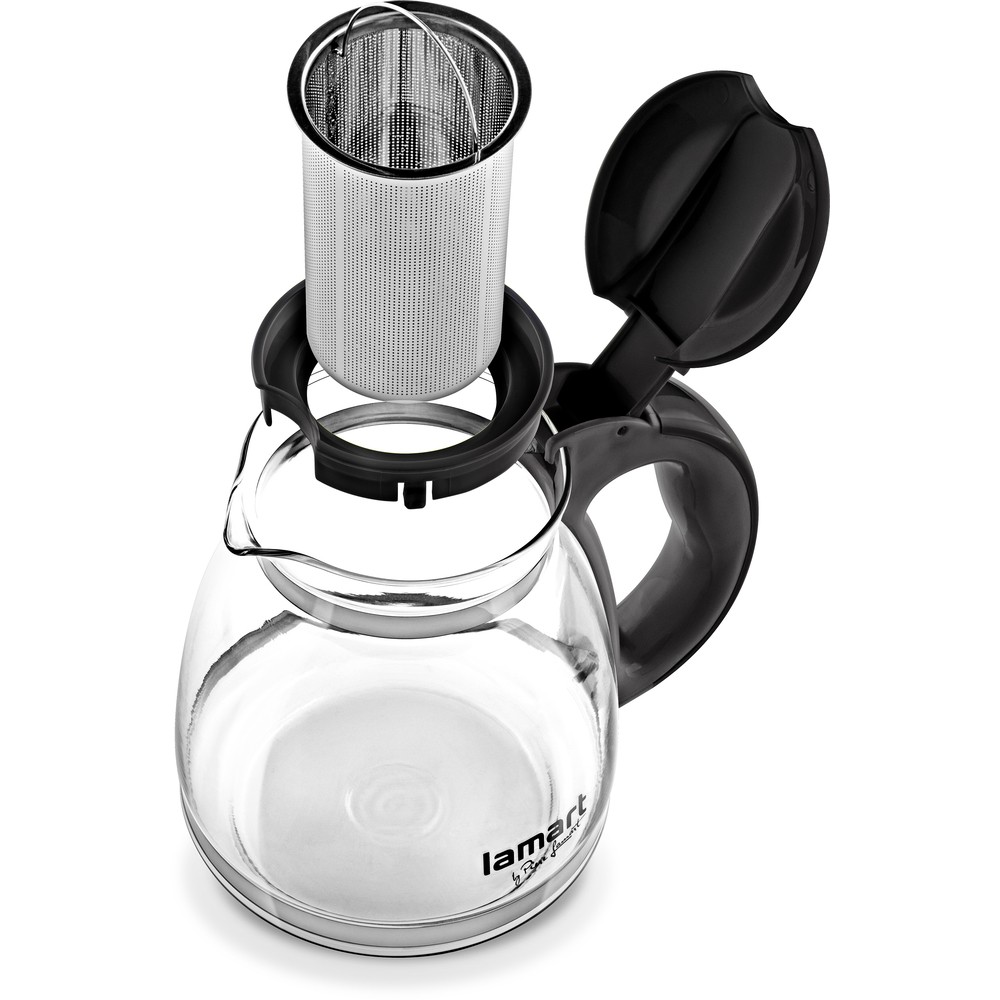 Lamart Vrč z infuzorjem LT7027, 1.5L, črn 3