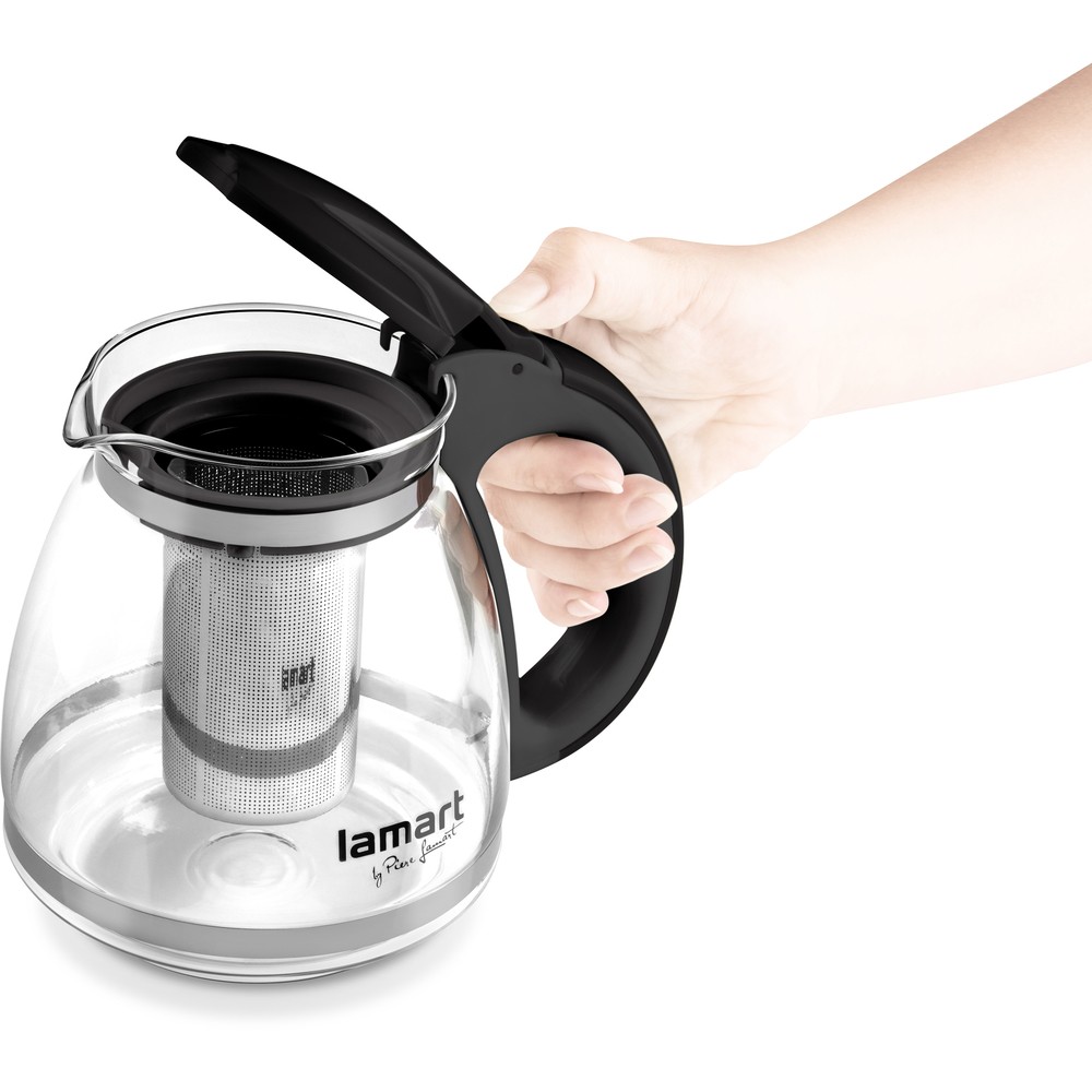 Lamart Vrč z infuzorjem LT7027, 1.5L, črn 4