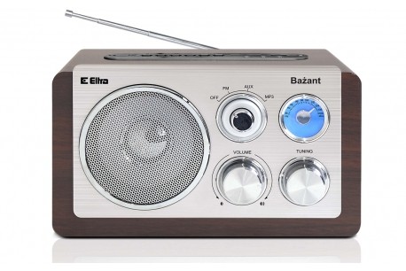 Radio BAŽANT USB, temna barva