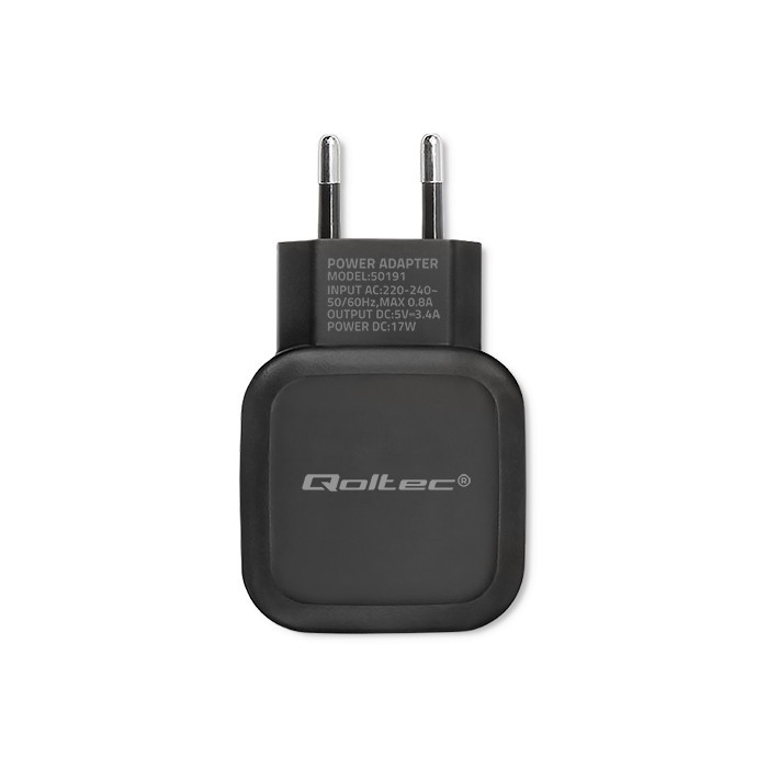 Polnilnik 17W, 5V, 3.4A, 3xUSB 6