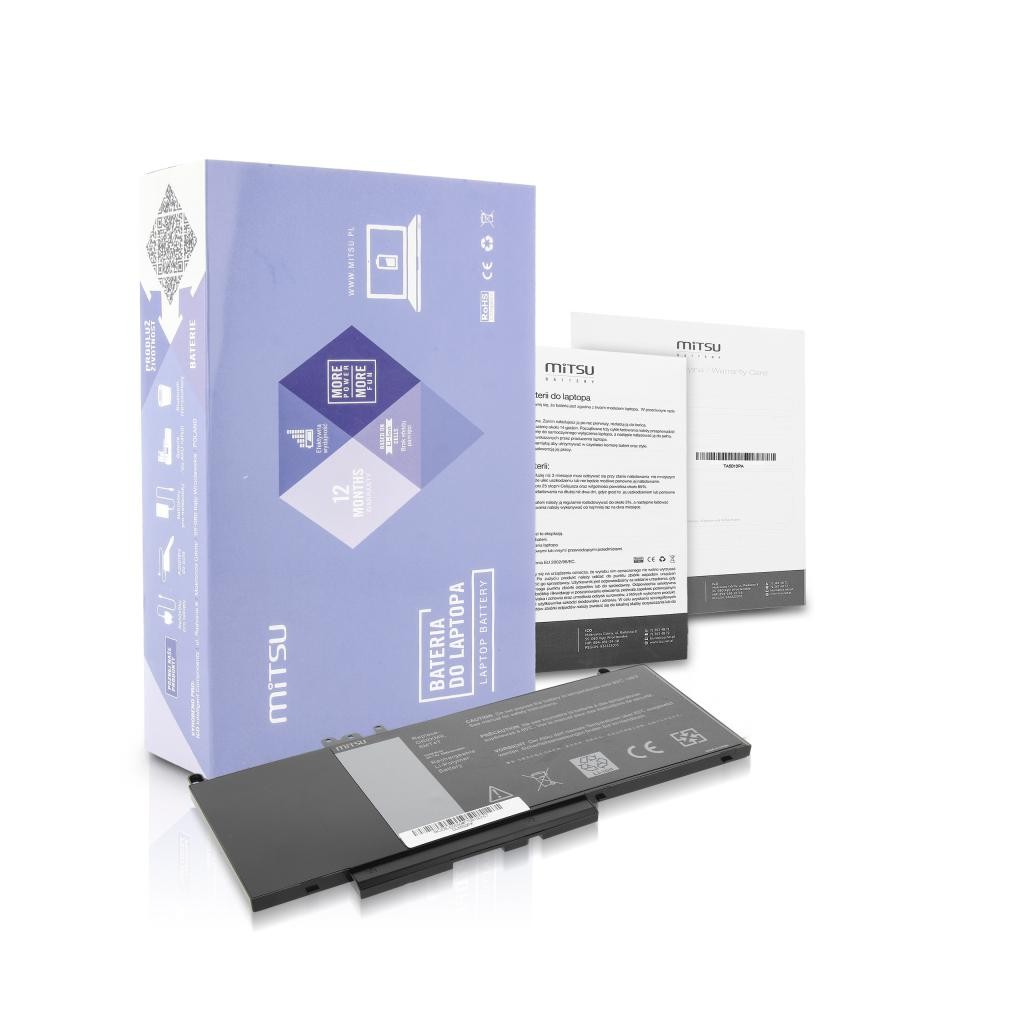 Baterija za Dell Latitude E5450, E5550, 5800 mAh (43 Wh)