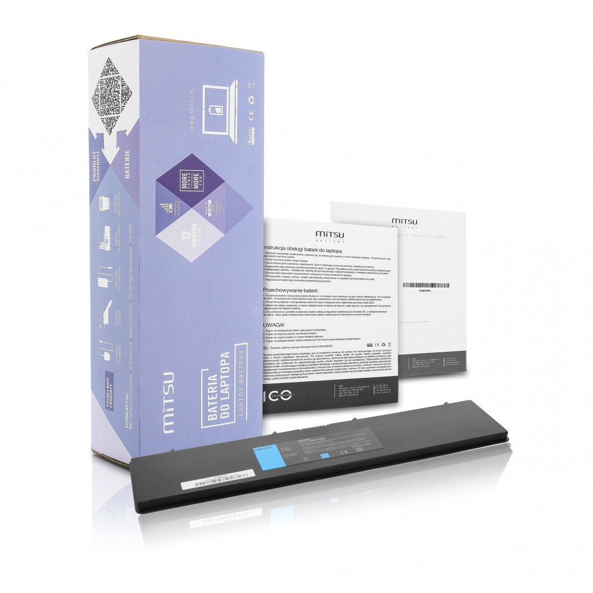 Baterija za Dell Latitude E7440, 4500 mAh (33 Wh)