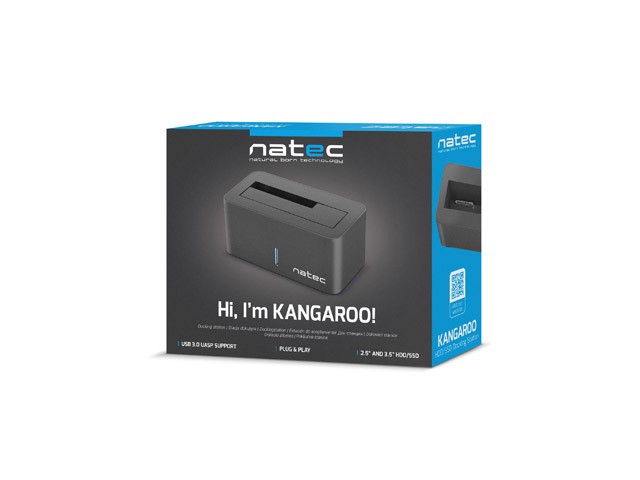Postaja za HDD/SSD 2.5''+3.5'', USB 3.0, napajalnik vključeno 3