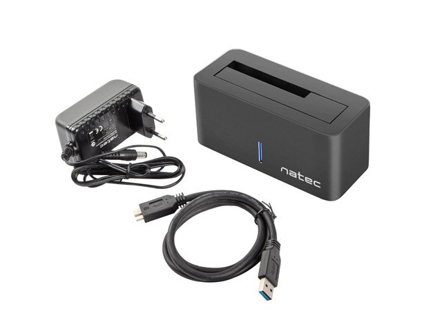 Postaja za HDD/SSD 2.5''+3.5'', USB 3.0, napajalnik vključeno 4