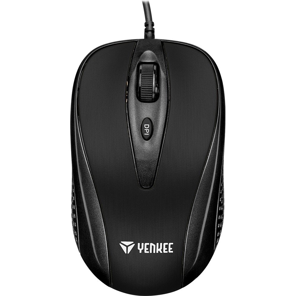 Žična USB miška YMS 1025BK, 4 gumbi