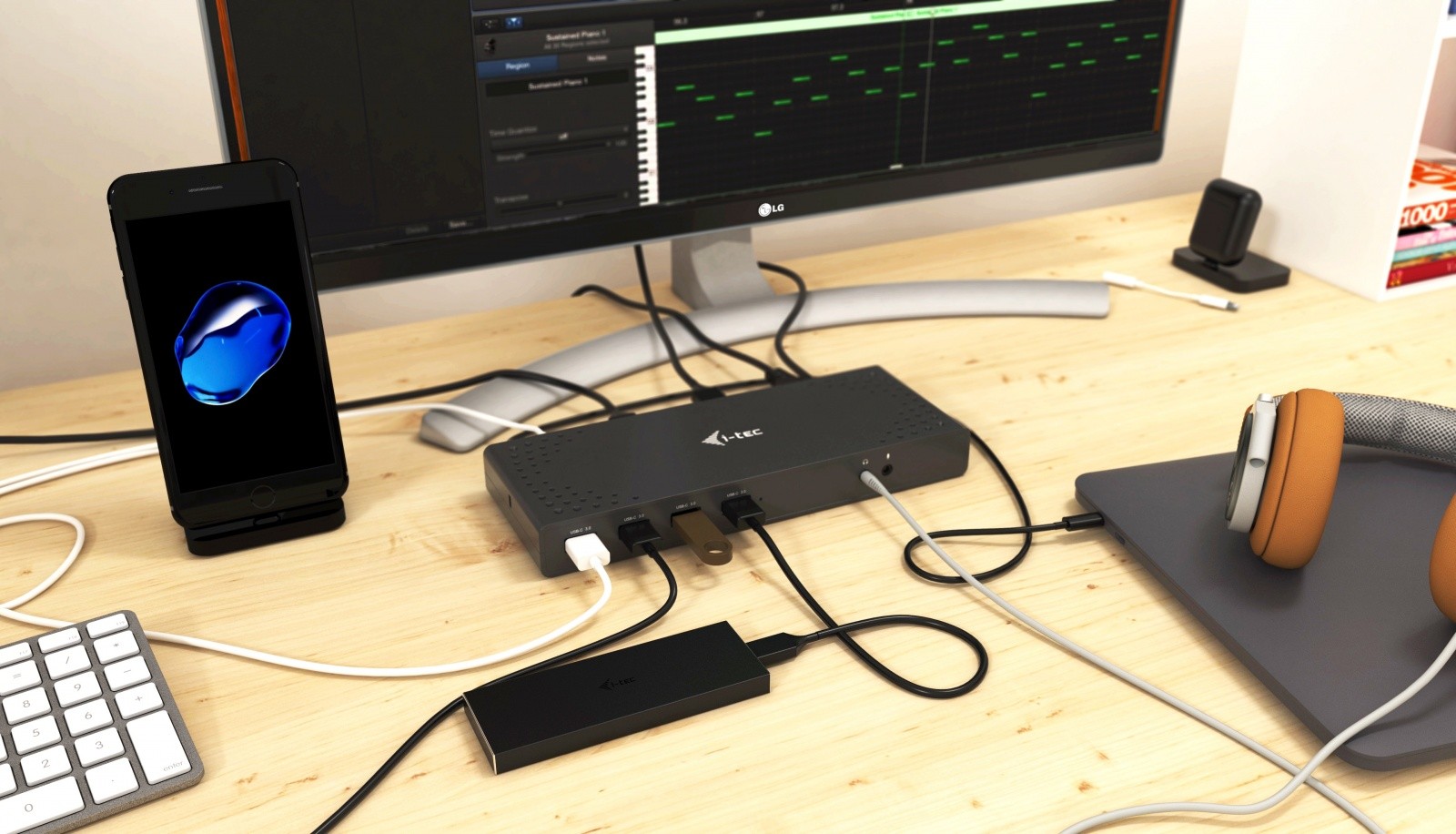 Razširitveni hub USB 3.0 / USB-C Dual 3