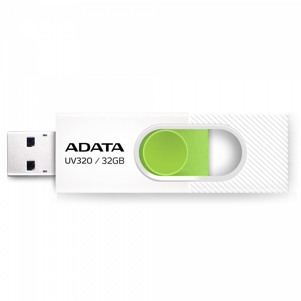 USB ključek 32 GB, UV320, USB 3.2, belo-zelen