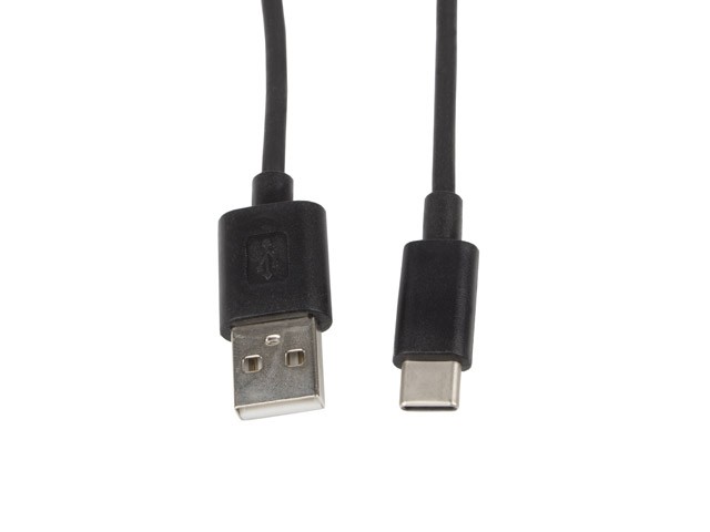 Lanberg USB-C na USB-A kabel M/M, 1.8m, 2.0, črn