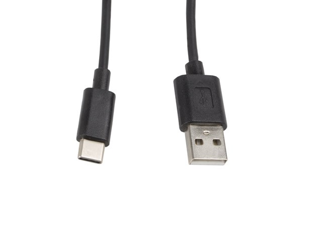 USB-C na USB-A kabel, 1m, M/M, 2.0, črn