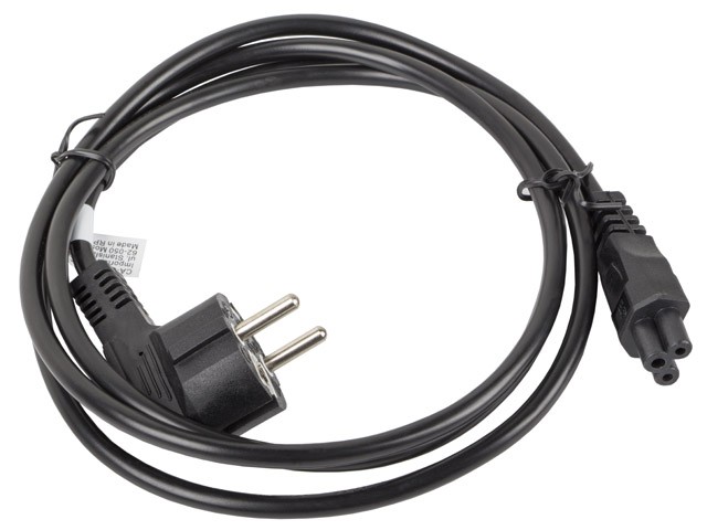 Lanberg Napajalni kabel za prenosnik (MIKI) IEC 7/7 - IEC C5, 1.8m, VDE, črn 3