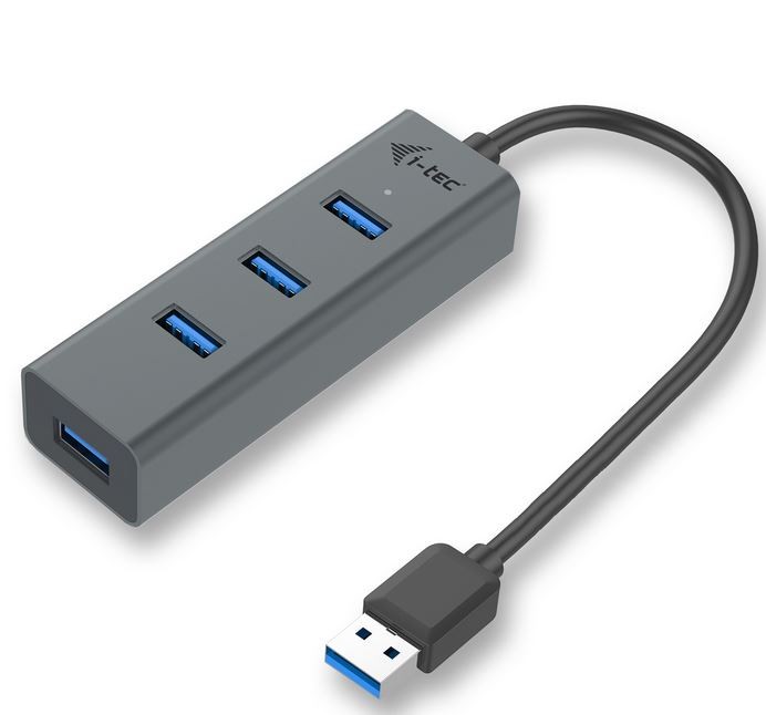 i-tec USB 3.0 Metal 4-portni pasivni HUB