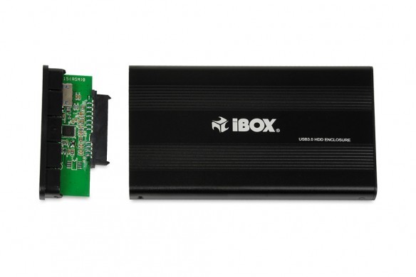 iBOX HD-02 črno ohišje za trdi disk, USB 3.0 3