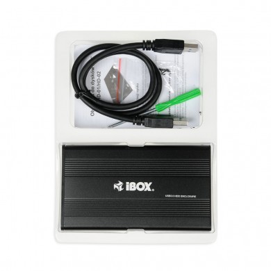 iBOX HD-02 črno ohišje za trdi disk, USB 3.0 4