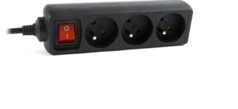 Razdelilnik napajanja UPS 3xSchuko, 16A, C14, 0.6m, črn 3