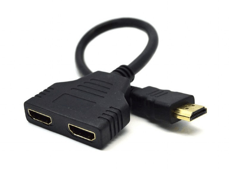 Pasivni HDMI razdelilnik z dvema izhodoma