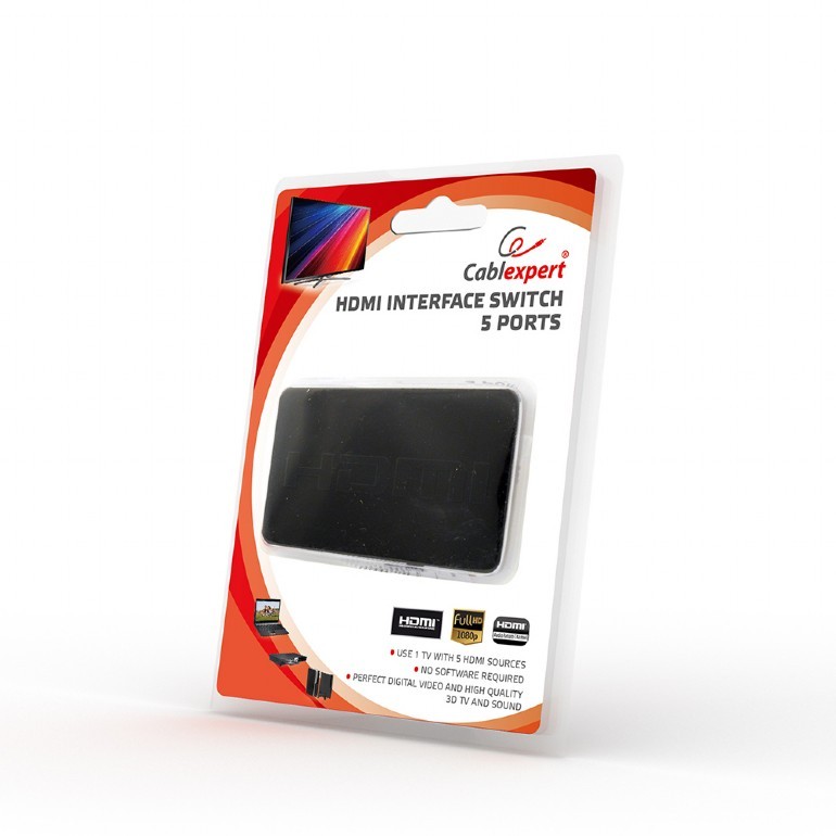 HDMI preklopnik (razdelilnik) s 3 vhodi 5