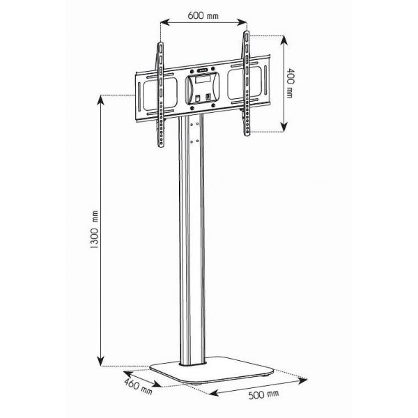 Stojalo za LCD/LED TV 32-70", nastavljivo 4