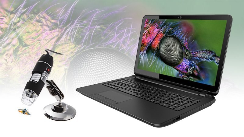 USB mikroskop 500X MT4096, z LED osvetlitvijo 6