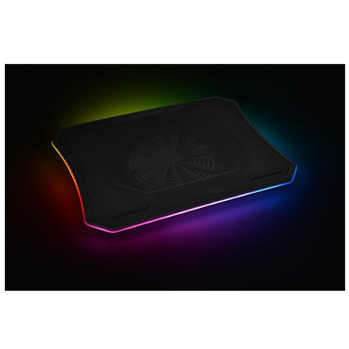 Hladilna podloga za prenosnik "Massive", 10-19", RGB osvetlitev, 200mm ventilator 6