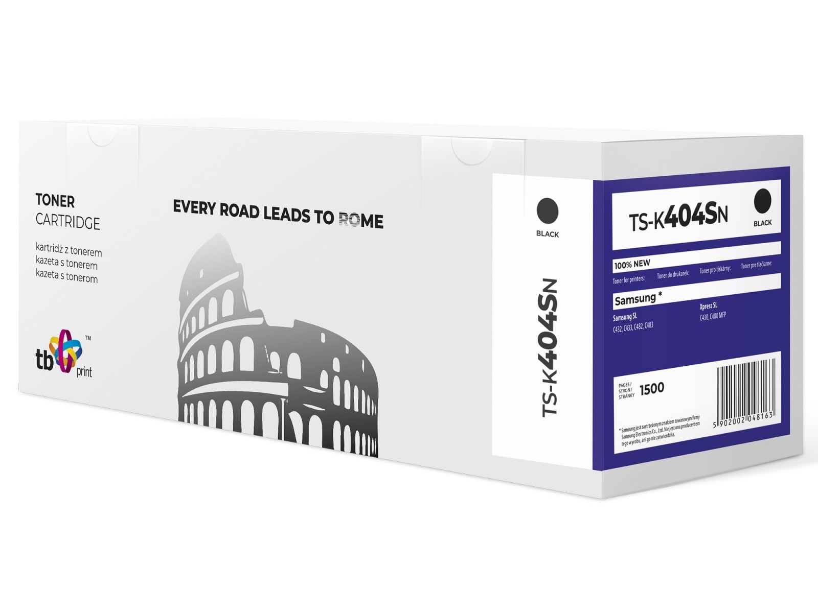 Združljiv toner za Samsung CLT-K404S (črn)