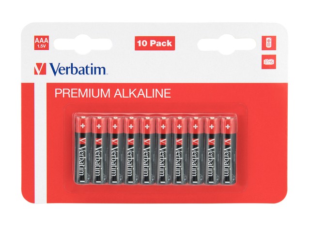 Alkalne baterije AAA (LR03), 10 kosov v blister pakiranju