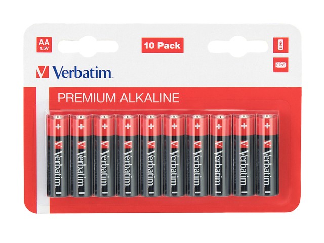 Alkalne baterije LR6 (AA) (10 kos blister)