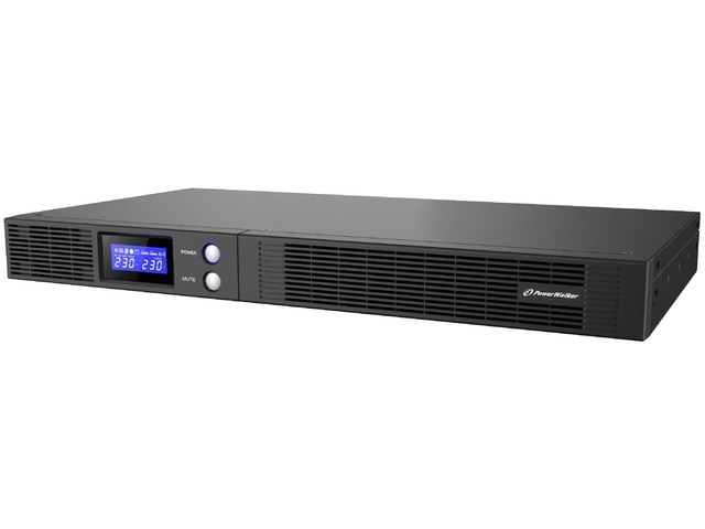 PowerWalker Line-In UPS 500VA, 1U Rack, 4x IEC izhodi 2