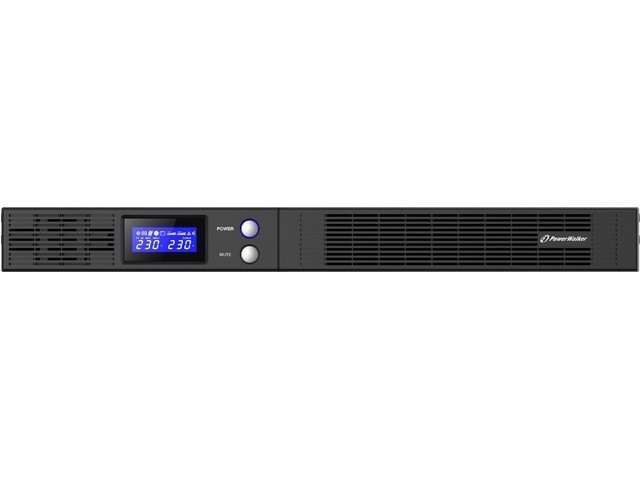 UPS napajalnik 750VA, Rack 19'', 4x IEC, USB/RS-232