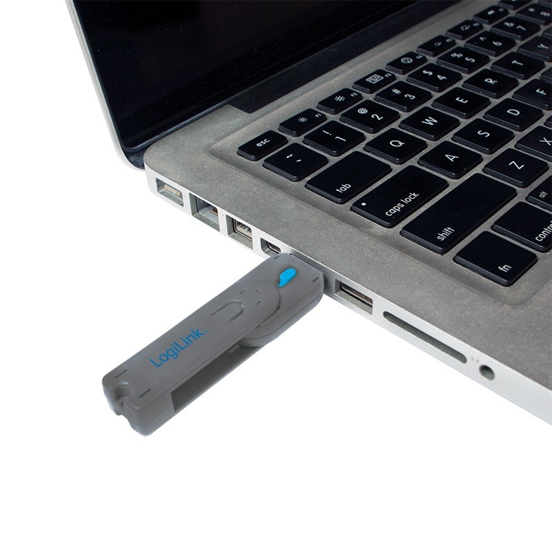LogiLink Blokada USB vrat x8 z ključem 2
