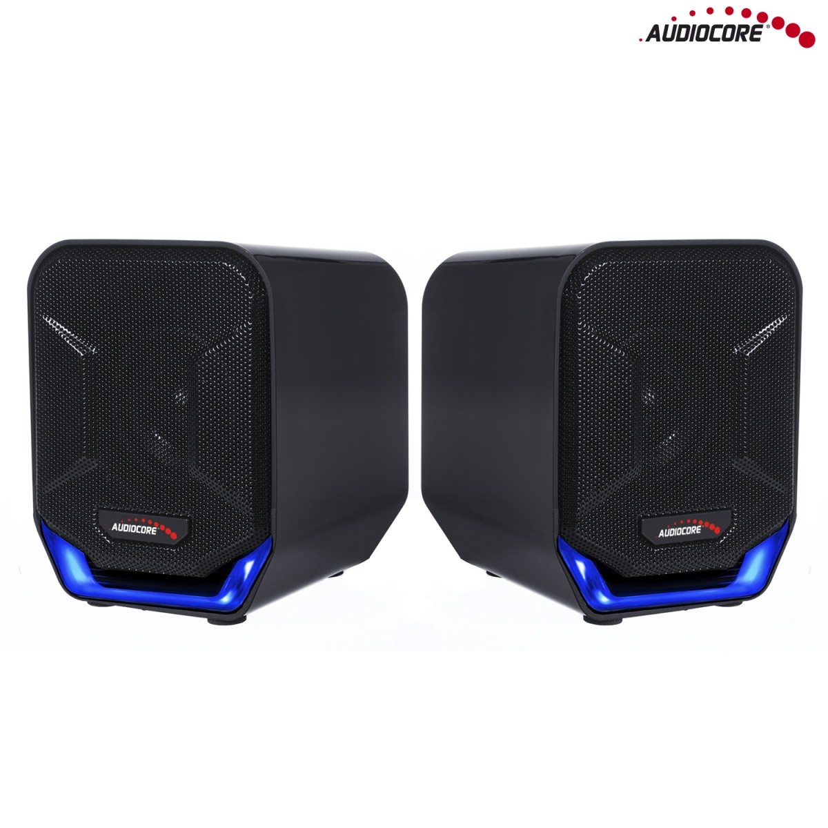 Audiocore AC865B, računalniški zvočniki 2.0, 6W 3