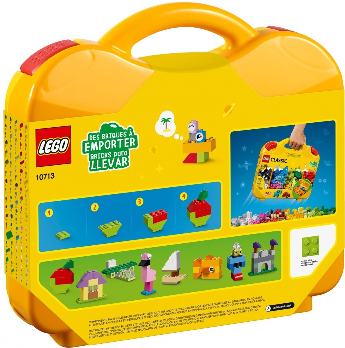 Kocke Classic 10713 Kreativna kovček 2