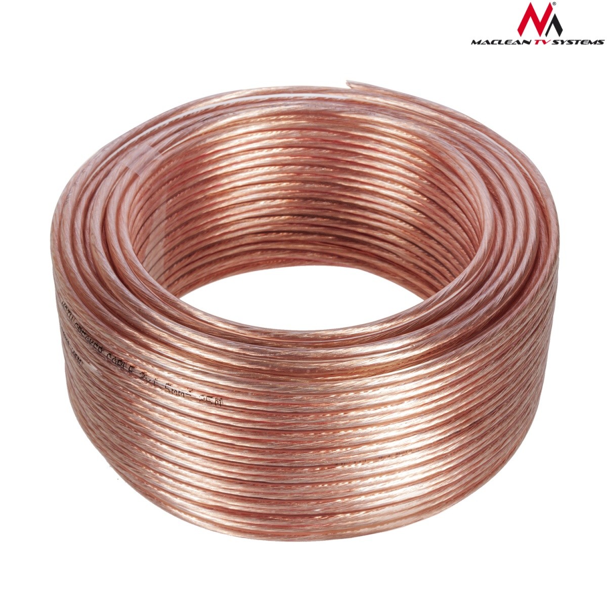 Zvočniški kabel Maclean MCTV-512, 2x1.5mm², 100m