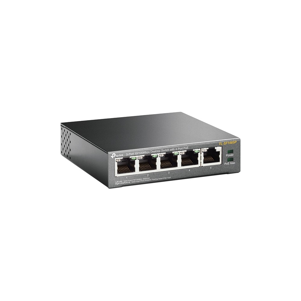 TP-LINK SF1005P mrežni stikalni 5-portni (4x PoE) 2
