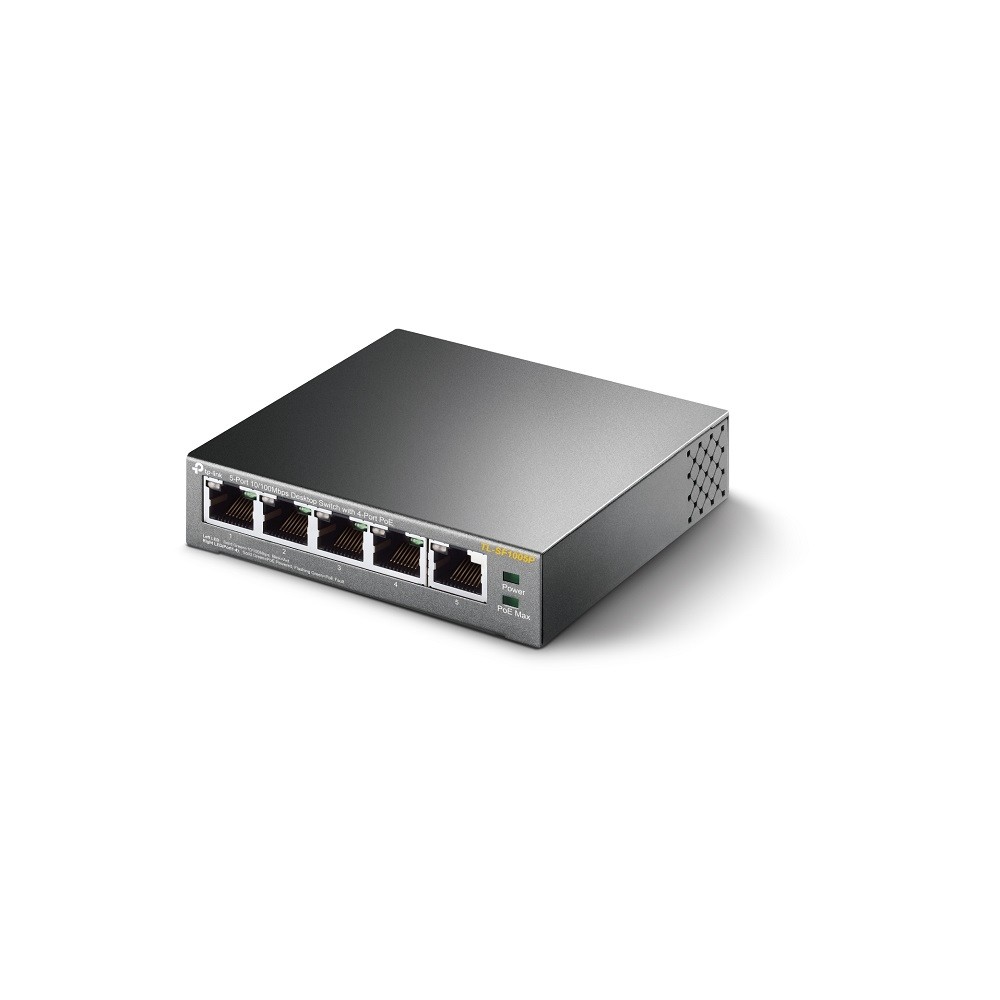 TP-LINK SF1005P mrežni stikalni 5-portni (4x PoE) 4