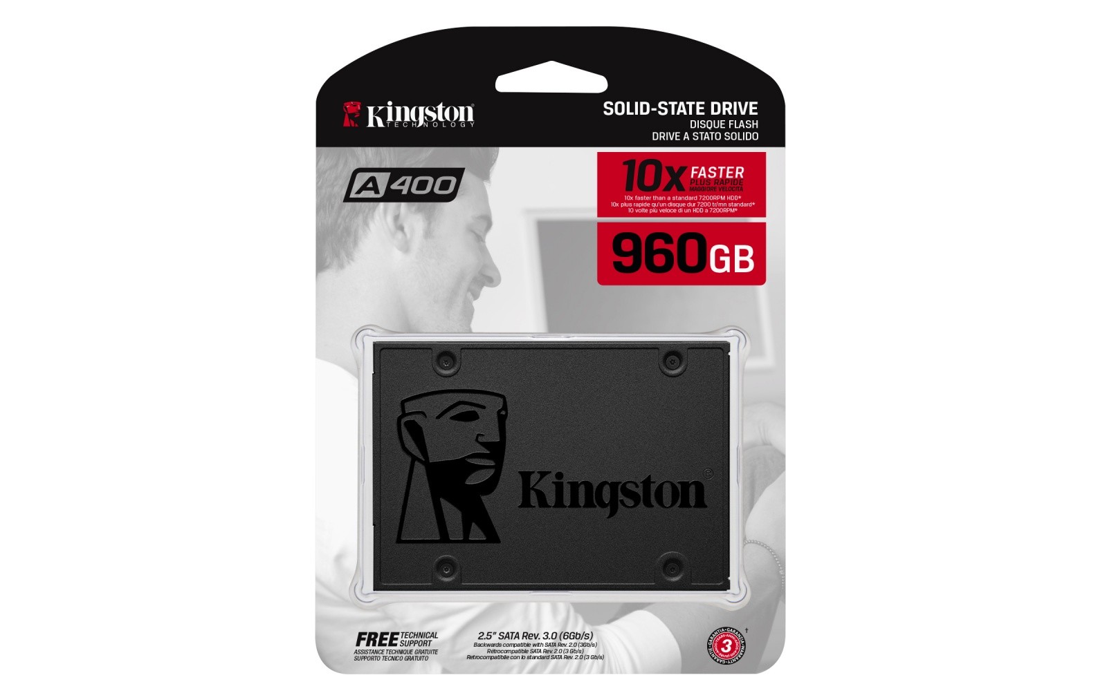 SSD disk 960GB SATA3 A400 series 2