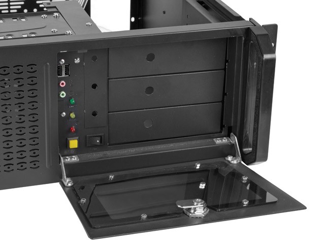 Lanberg Server ohišje ATX 450/08, 19''/4U 2
