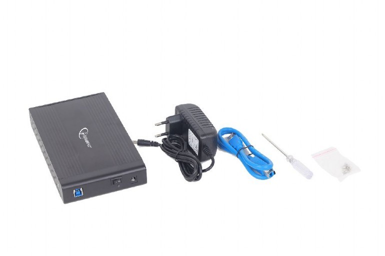 Zunanja enota za 3.5" HDD, USB 3.0, črna 4