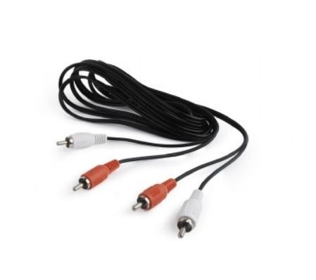 Stereo RCA cinch kabel, 1.8m